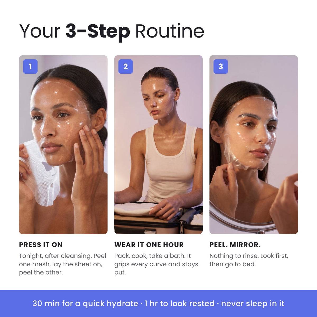 D-1 One-Hour Rested Skin Mask