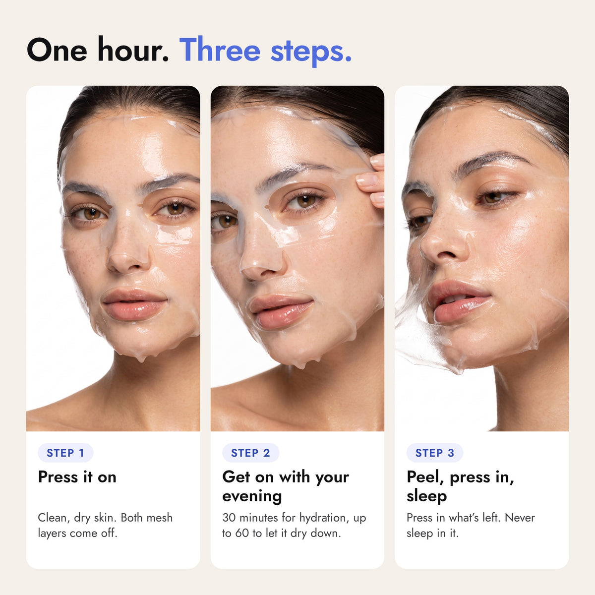 D-1 Night-Before Glow Sheet Mask