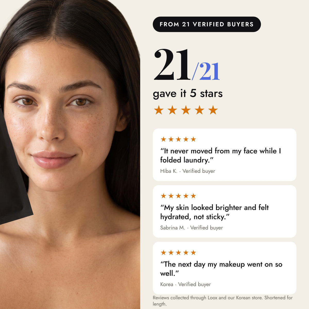 D-1 Night-Before Glow Sheet Mask